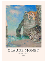 Claude Monet The Cliffs At Étretat - Art Print